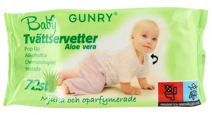 Våtservetter baby