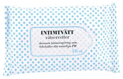 Intimvåtservetter