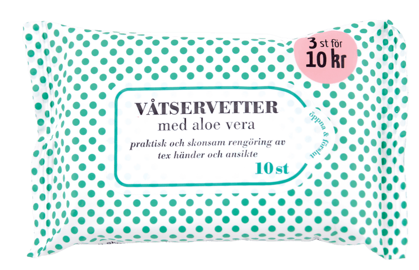 Våtservetter