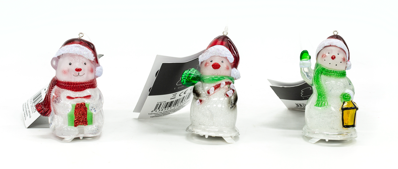 LED Snögubbe