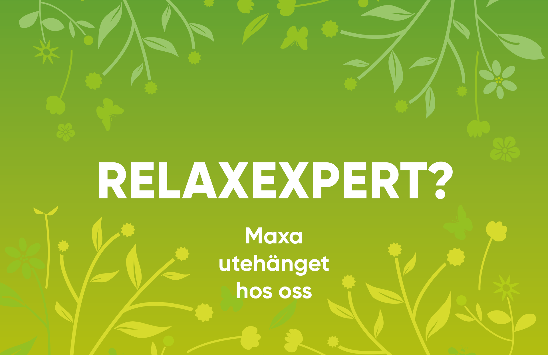 Utemöbler & tillbehör