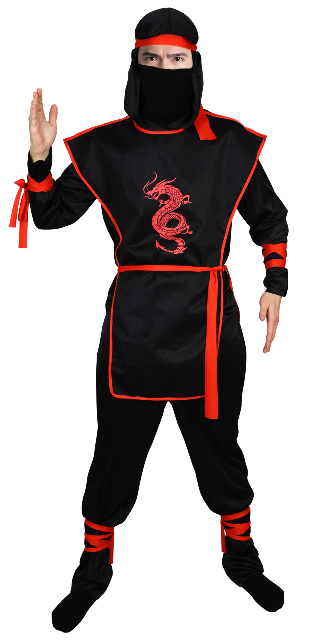 Utklädnad Ninja - L