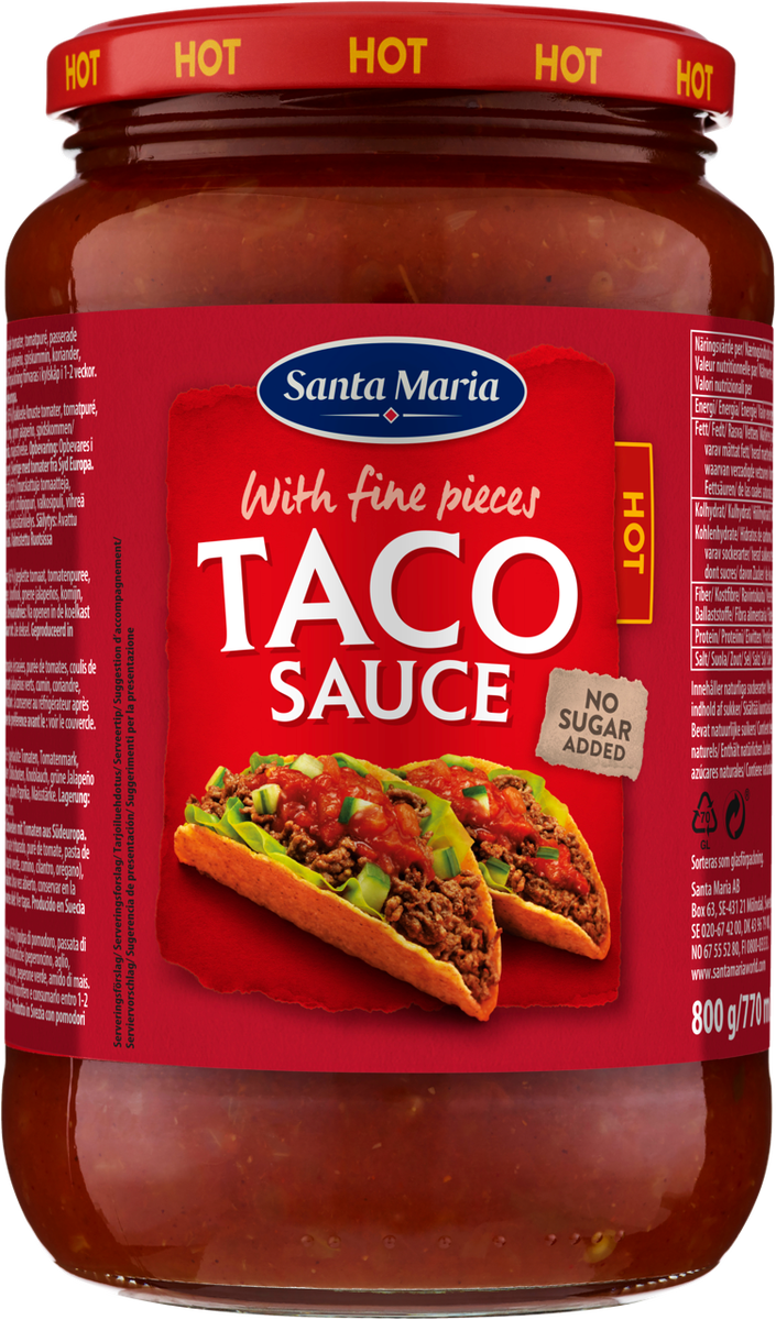 Tacosås