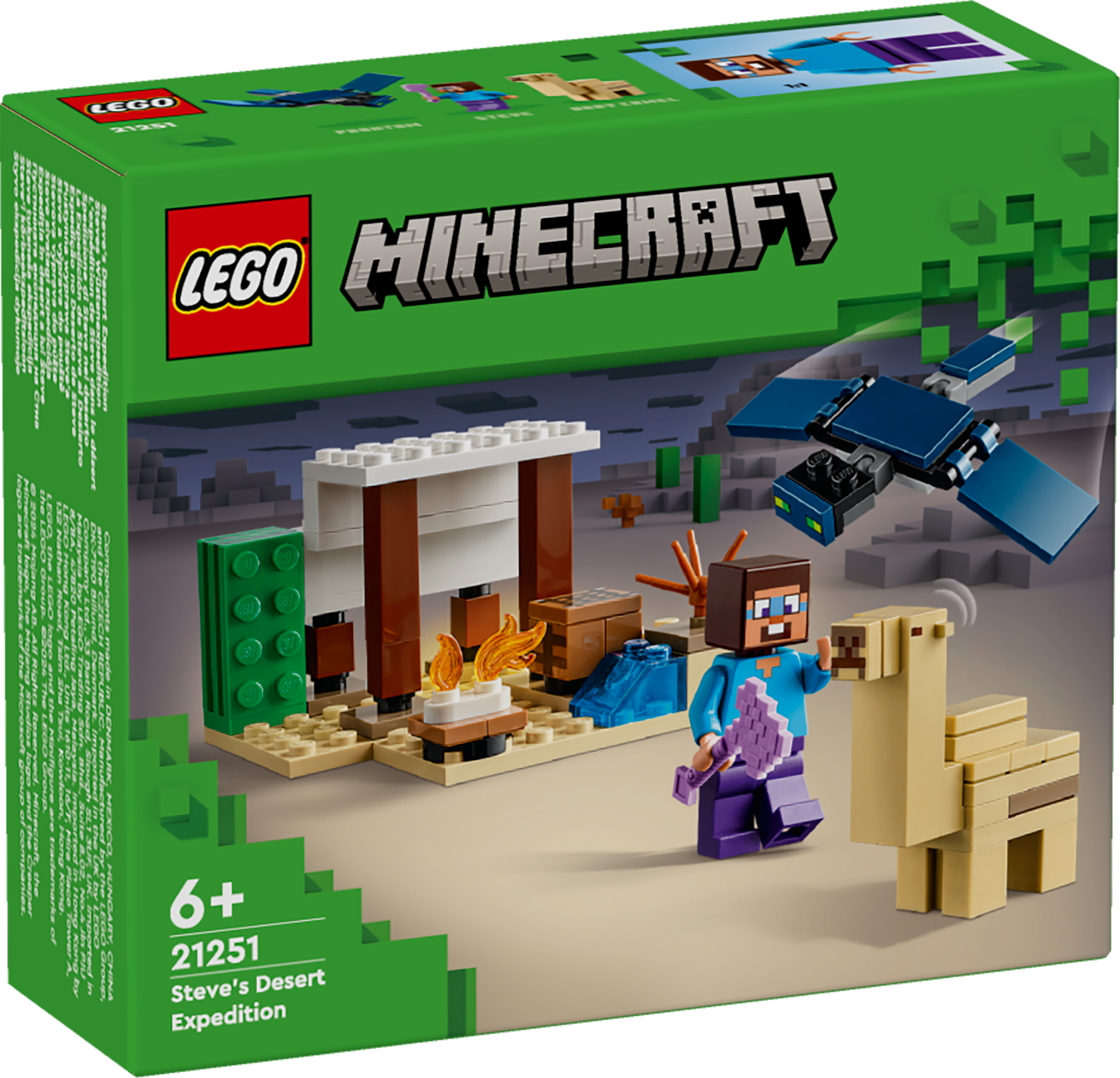 LEGO® Minecraft® - Steves ökenexpedition
