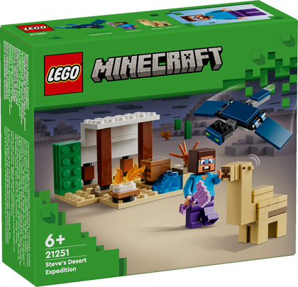 LEGO® Minecraft® - Steves ökenexpedition