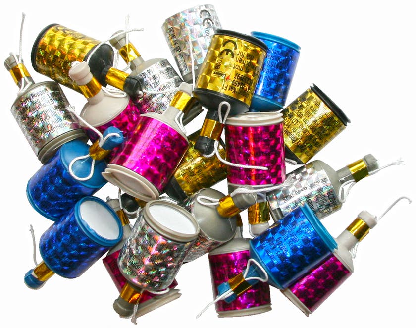 Party Poppers