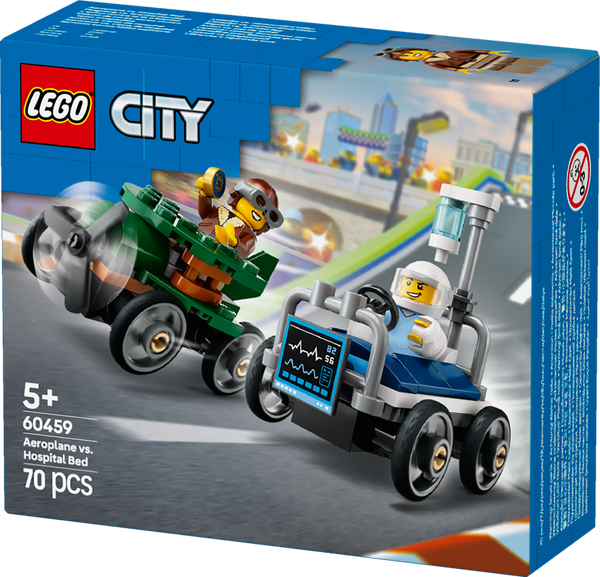 LEGO® City Great Vehicles Flygplan mot sjukhussäng