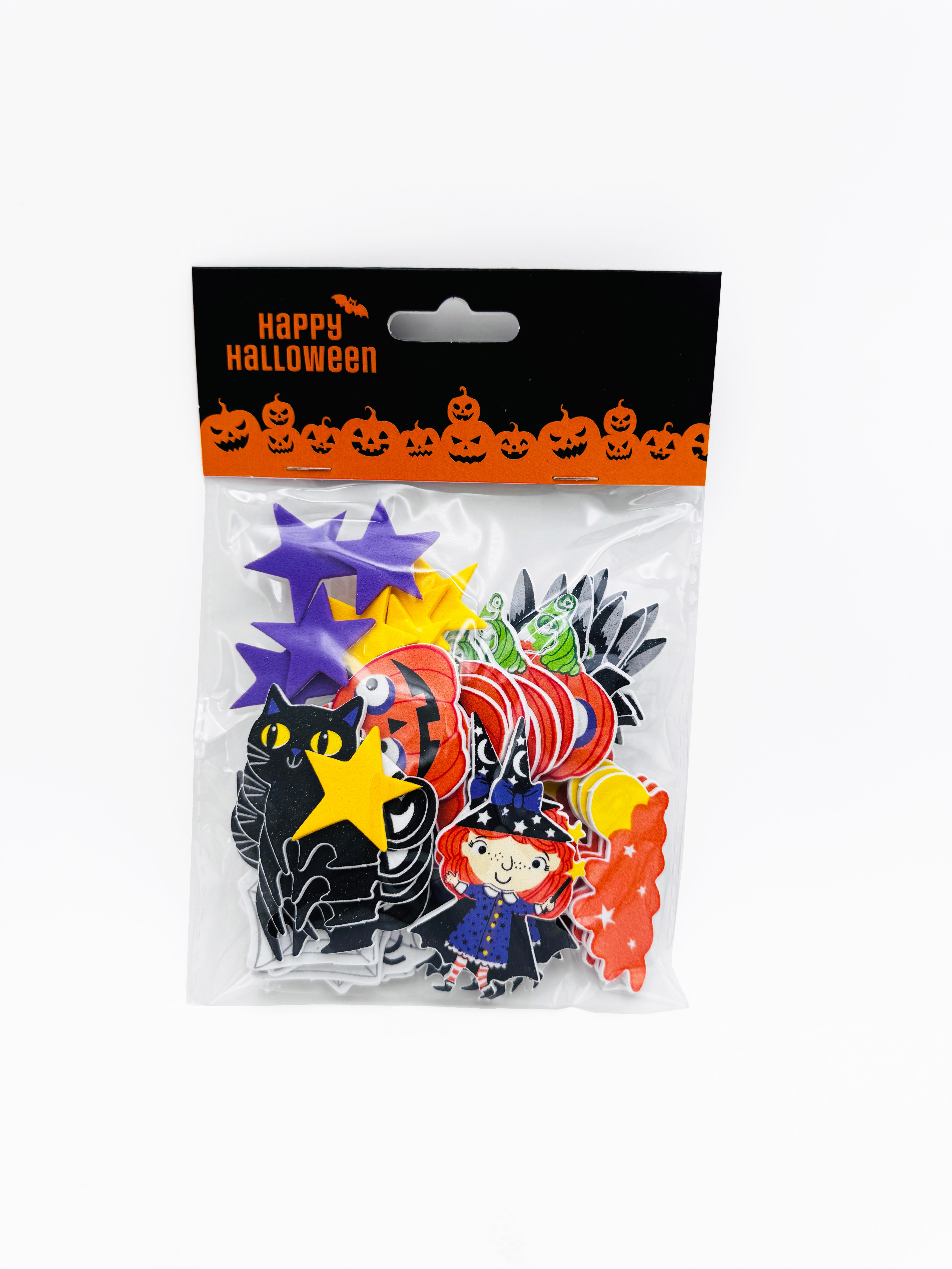 Halloweenklistermärken