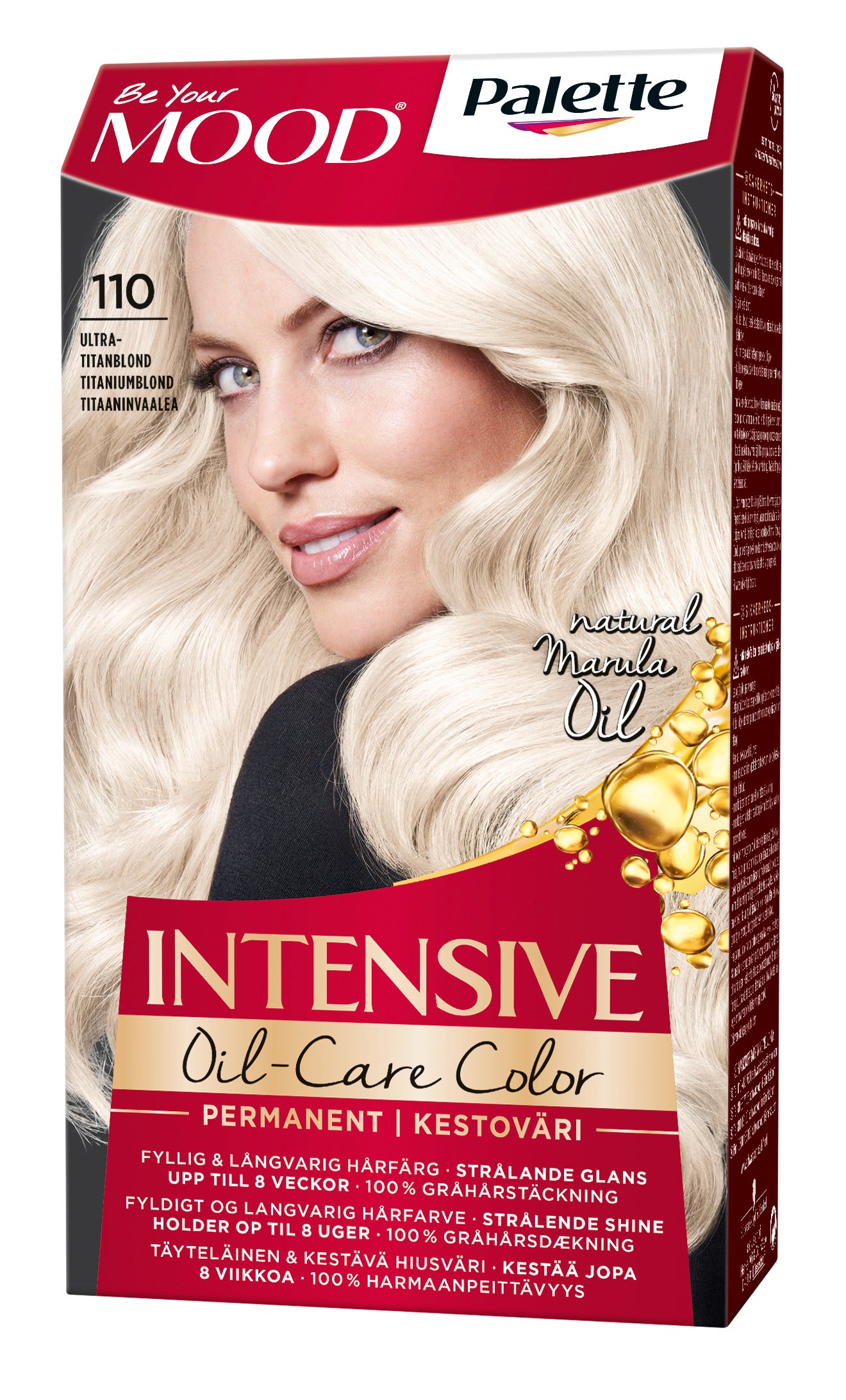 Hårfärg titanblond