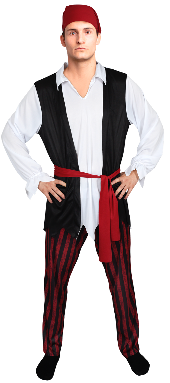 Utklädnad Pirat - M