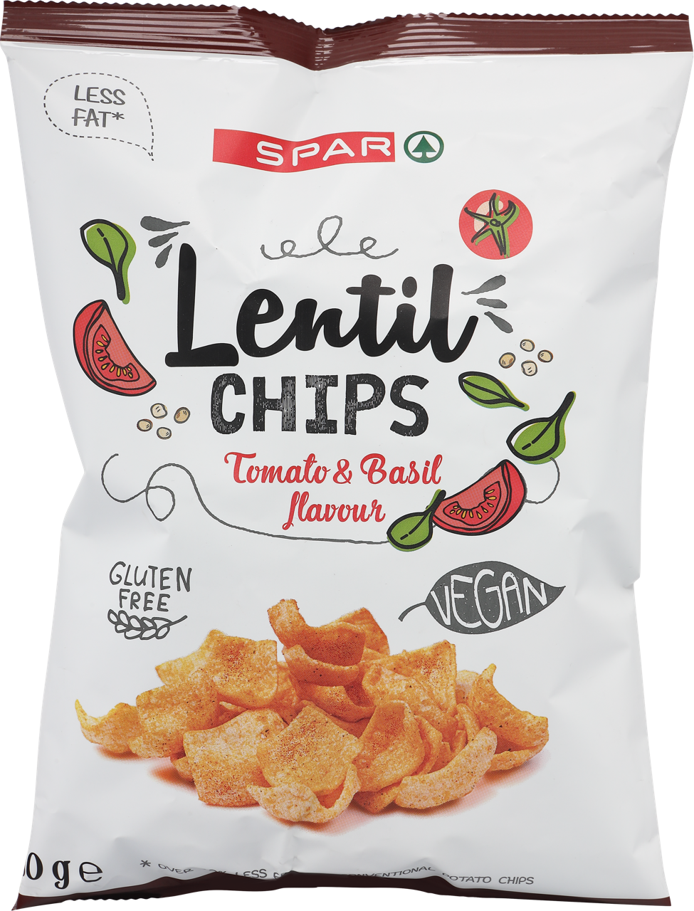 Linschips tomatbasilika