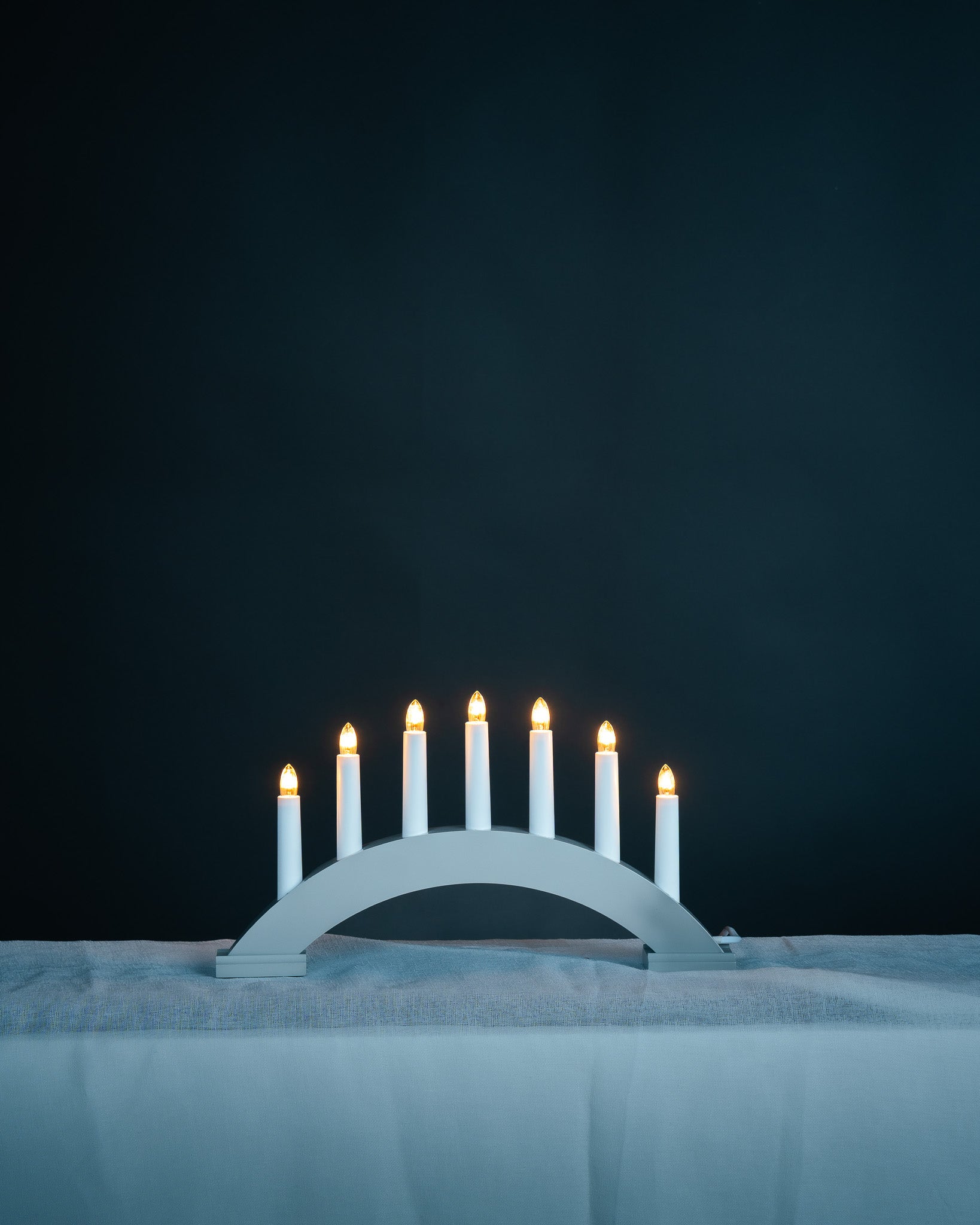 Adventsljusstake LED