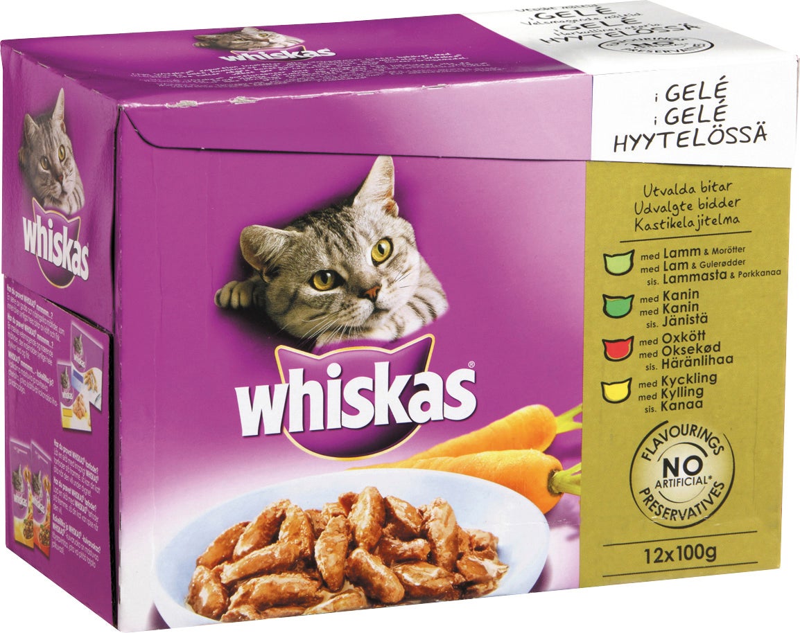 Menybox blötfoder Whiskas