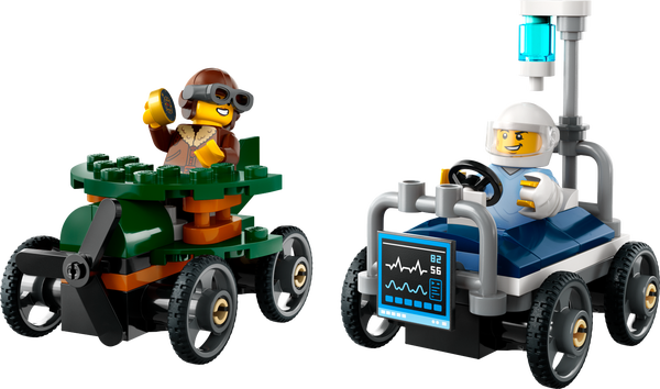 LEGO® City Great Vehicles Flygplan mot sjukhussäng