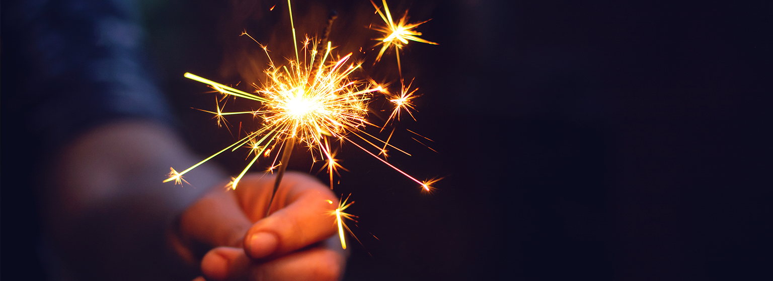 Konfetti & sparklers