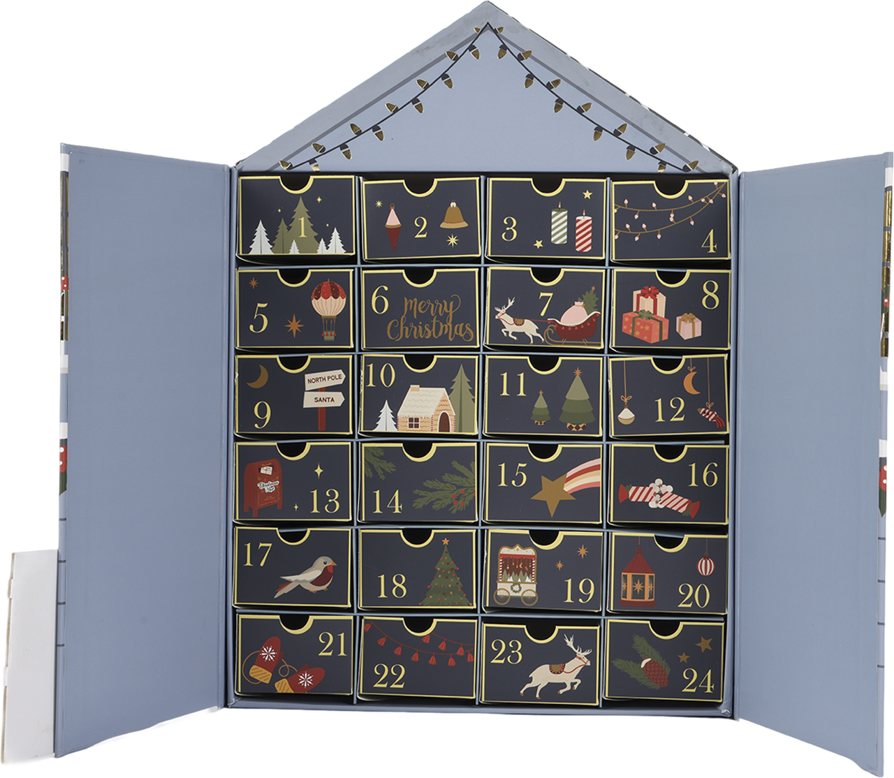 Adventskalenderhus