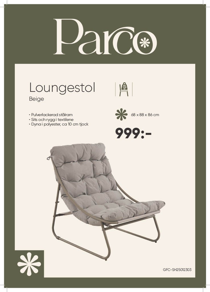 Loungestol