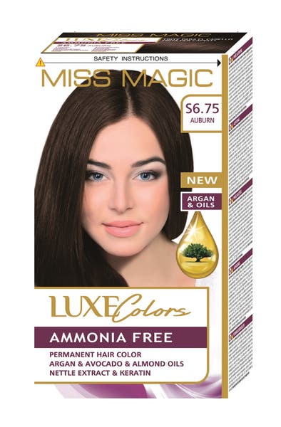 Hårfärg kastanjebrunt