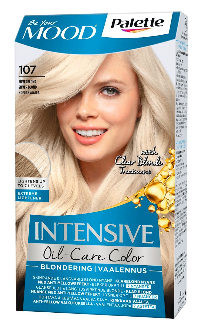 Hårfärg silverblond
