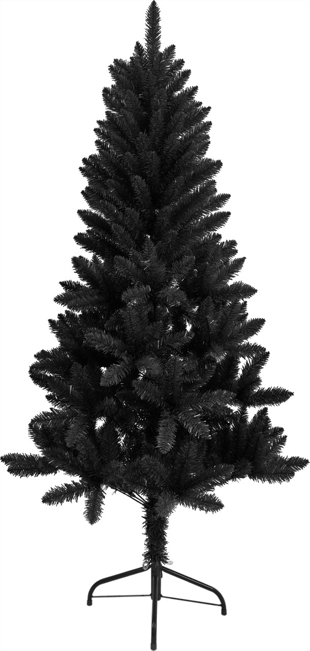 Julgran svart