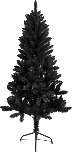 Julgran svart