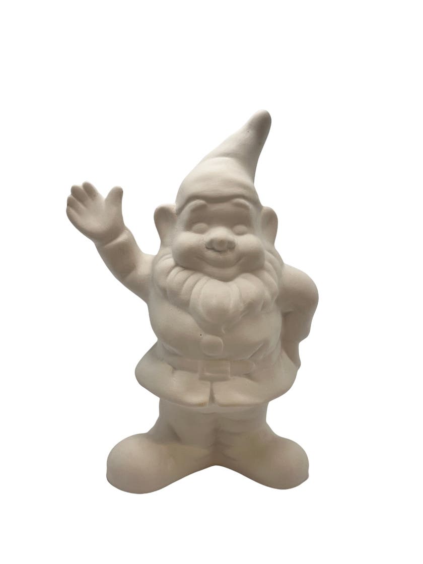 Måla gipstomte