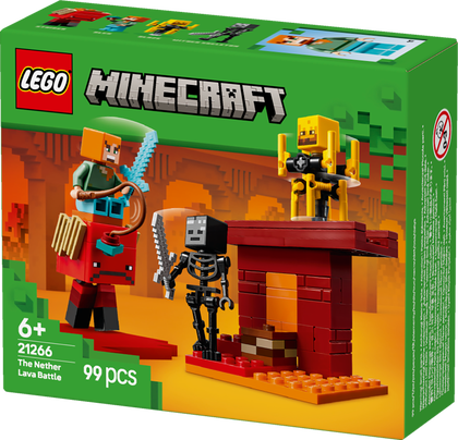 LEGO® Minecraft® - Lavastriden i Nether