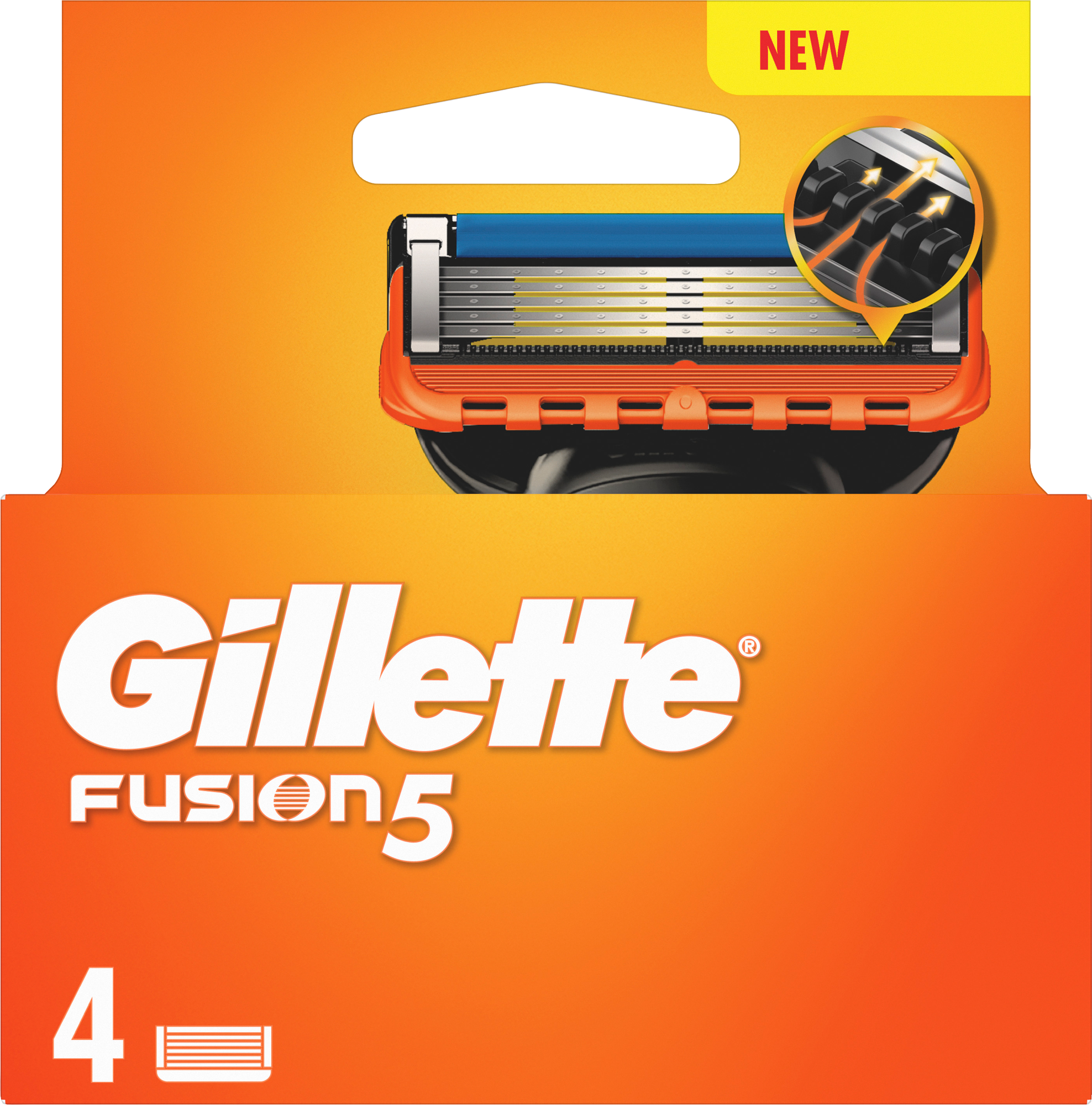 Gillette Rakblad 4p