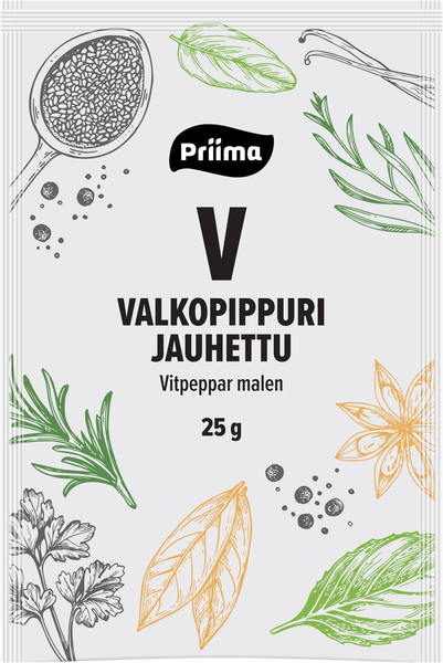 Vitpeppar Mald
