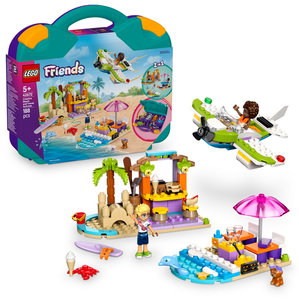 LEGO® Friends Kreativ strand och resväska
