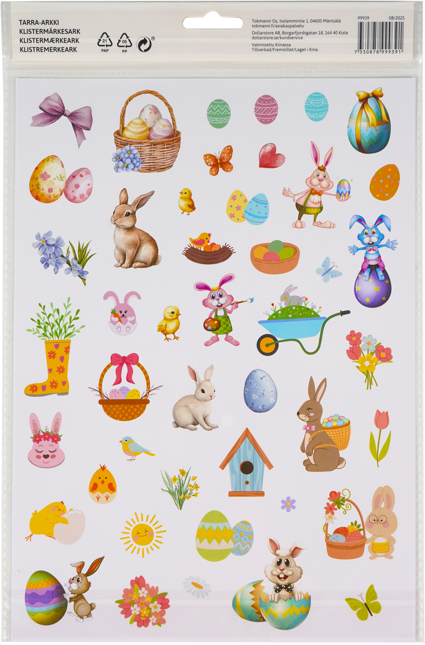 Påskklistermärken