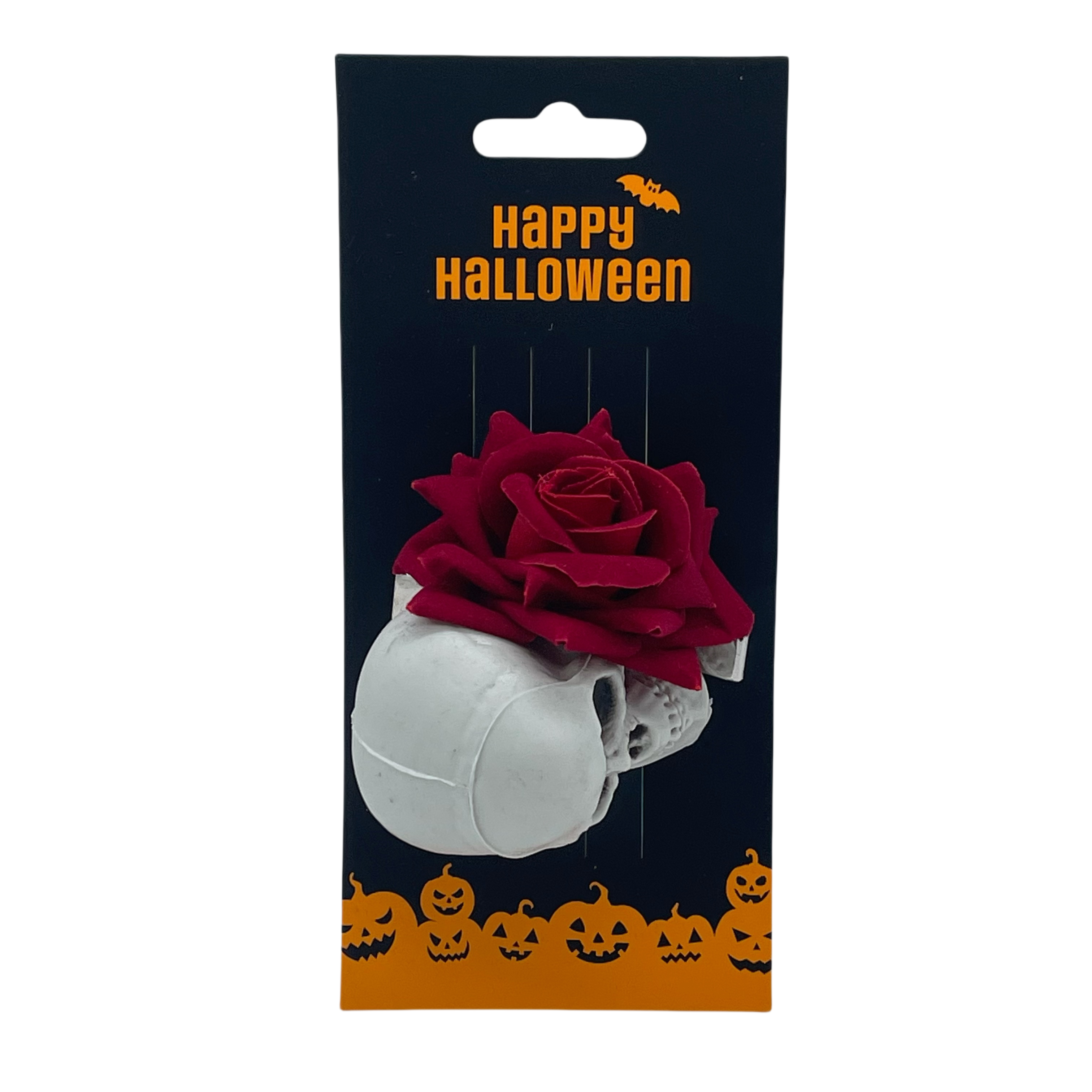 Hårspänne döskalle