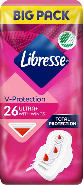 LIBRESSE Ultra Regular wings binda 26 st Big pack