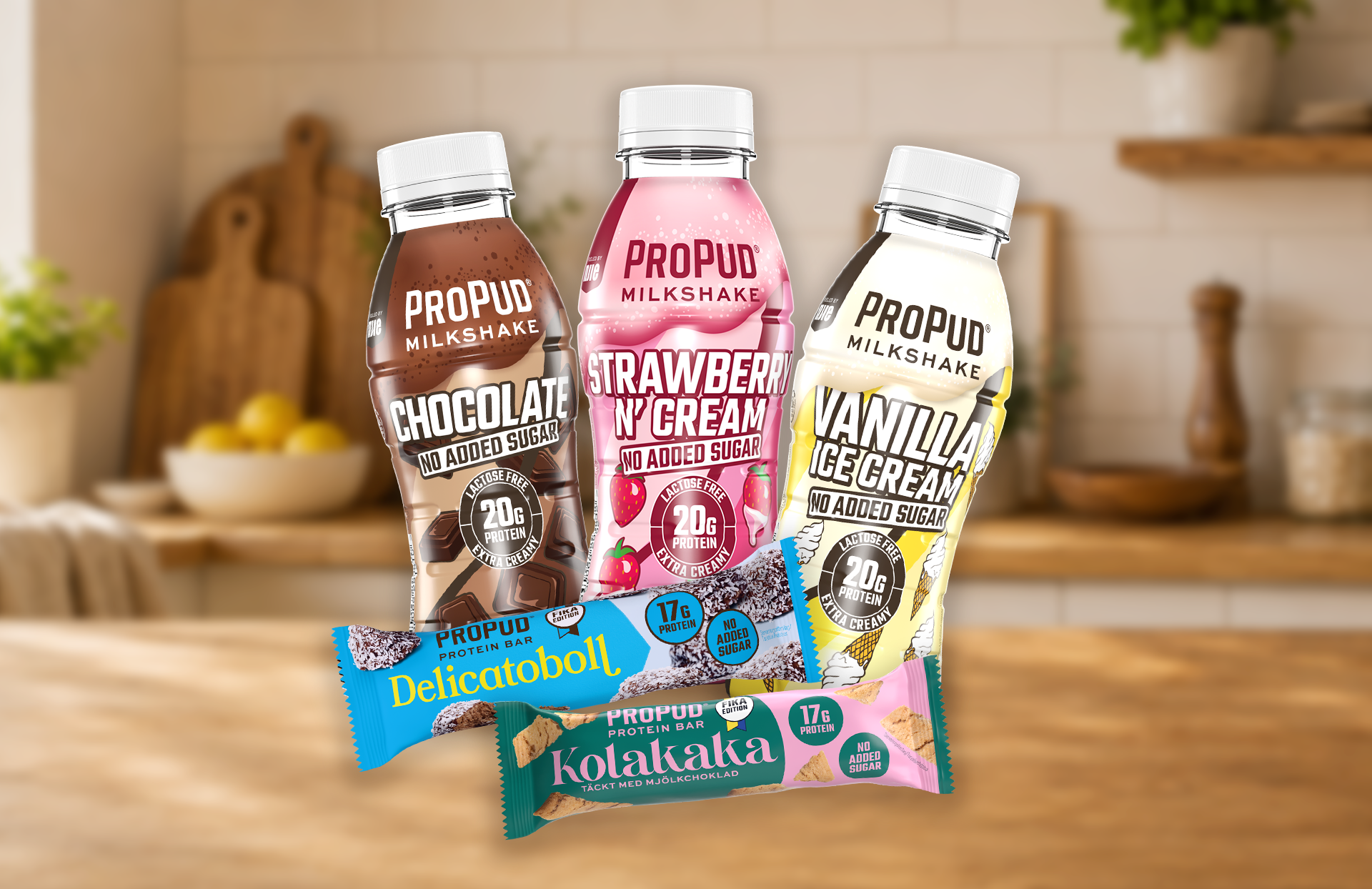 Proteinbars & shakes