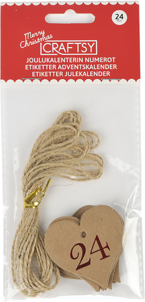 Etiketter Adventskalender