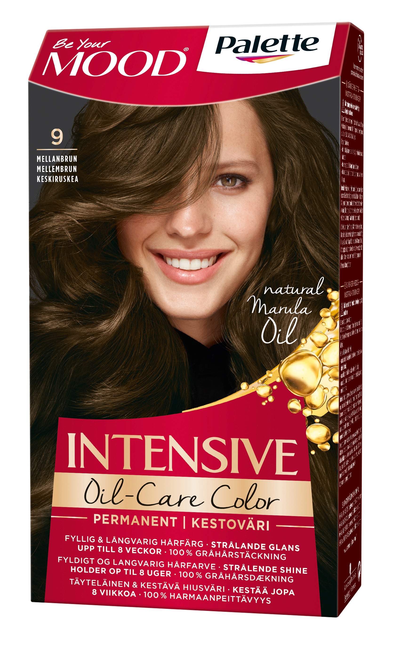 Hårfärg mellanbrun