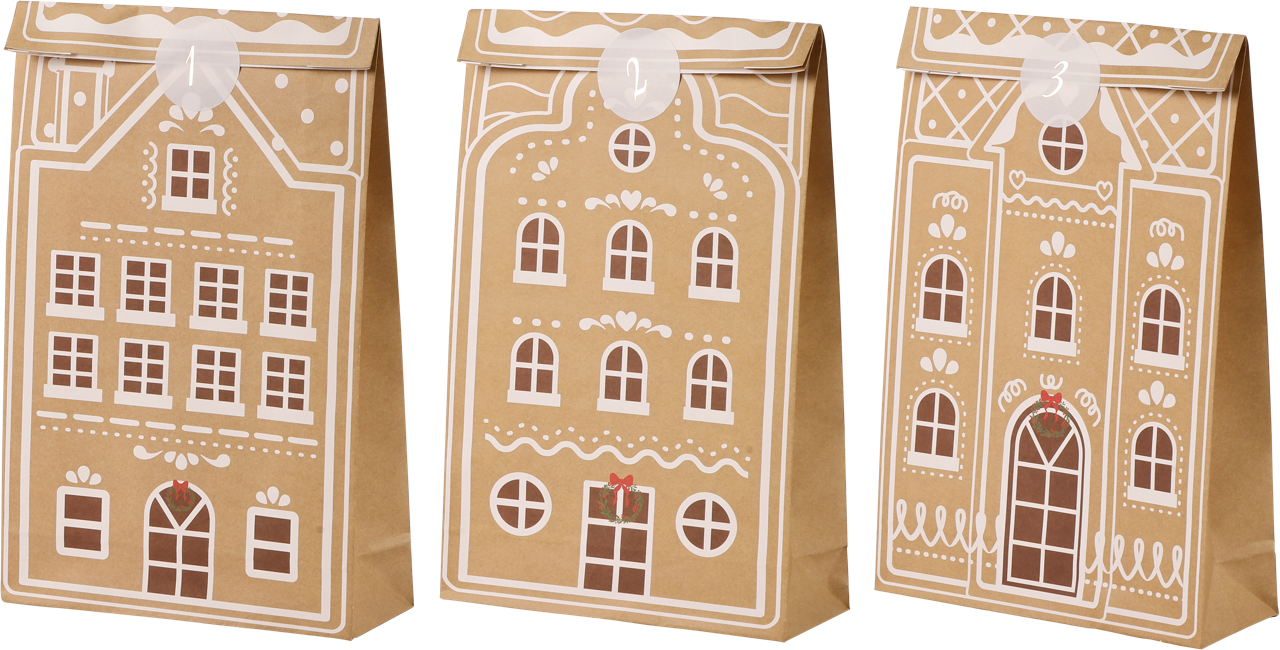 Adventskalenderpåsar