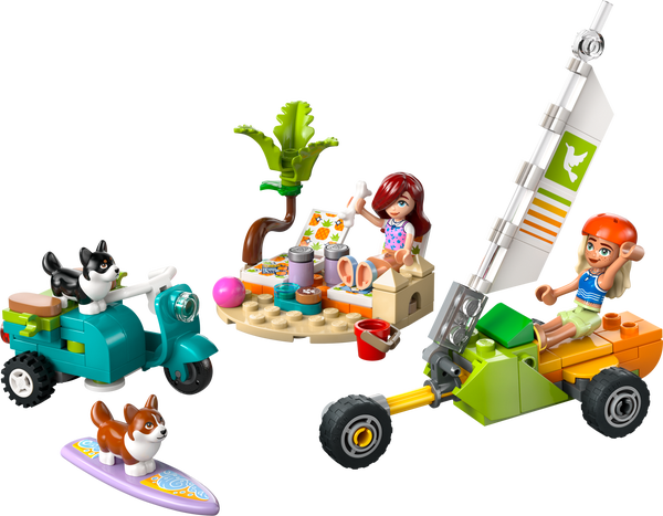LEGO® Friends Äventyr med surfhundar och vespa