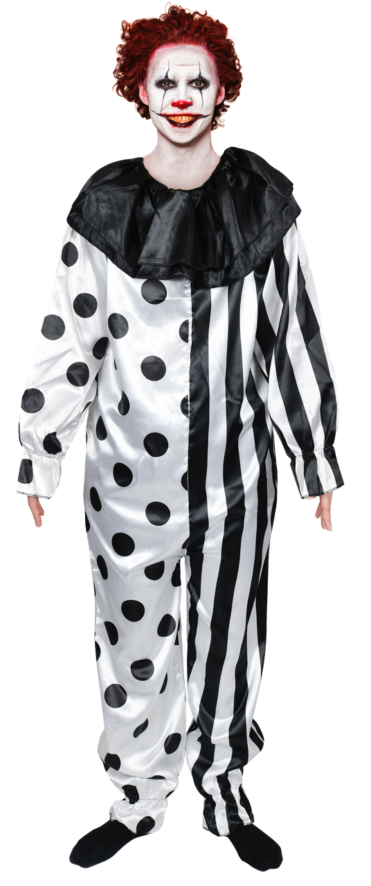 Utklädnad Läskig clown