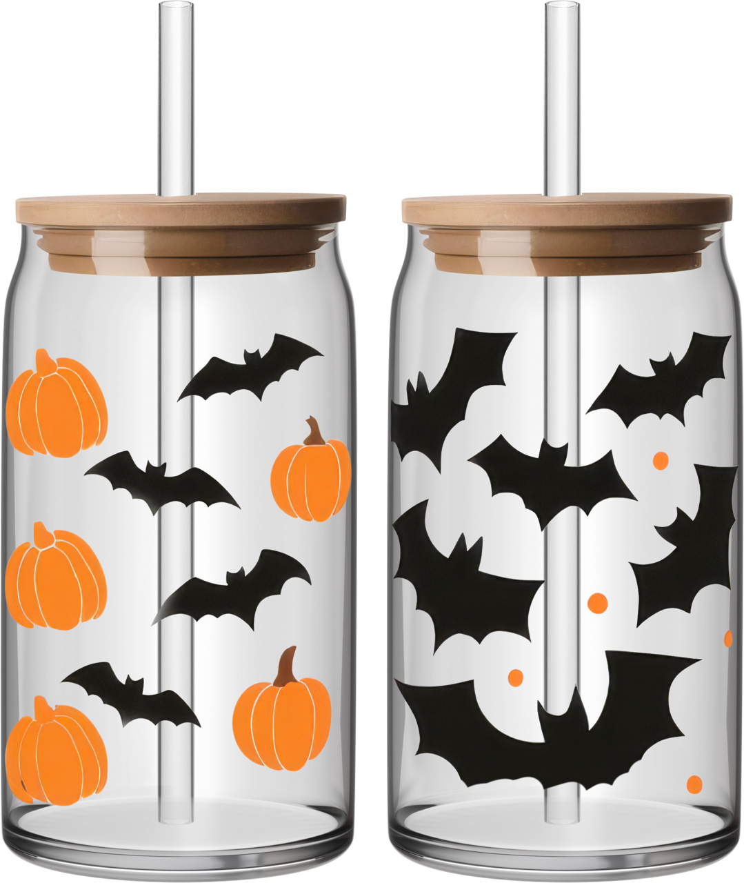 Glasmuggar Halloween