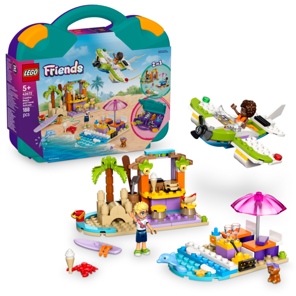 LEGO® Friends Kreativ strand och resväska