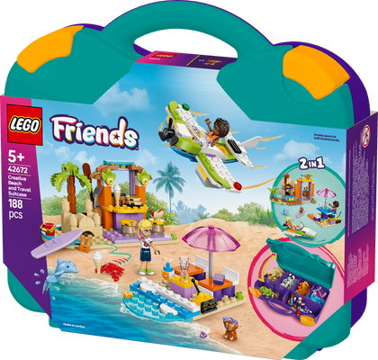 LEGO® Friends - Kreativ strand och resväska