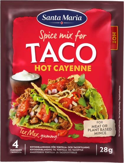 Taco Kryddmix Hot