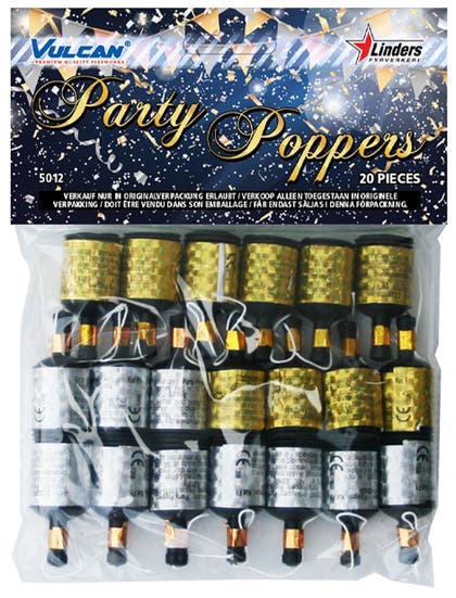 Party Poppers