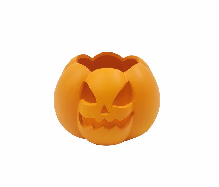 Ljusghållare pumpa