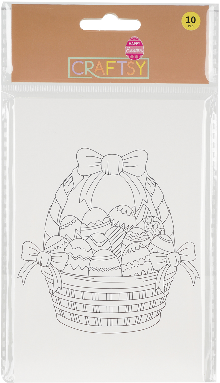 Måla dina egna påskkort