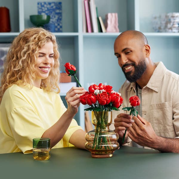 LEGO® Botanicals Bukett med rosor