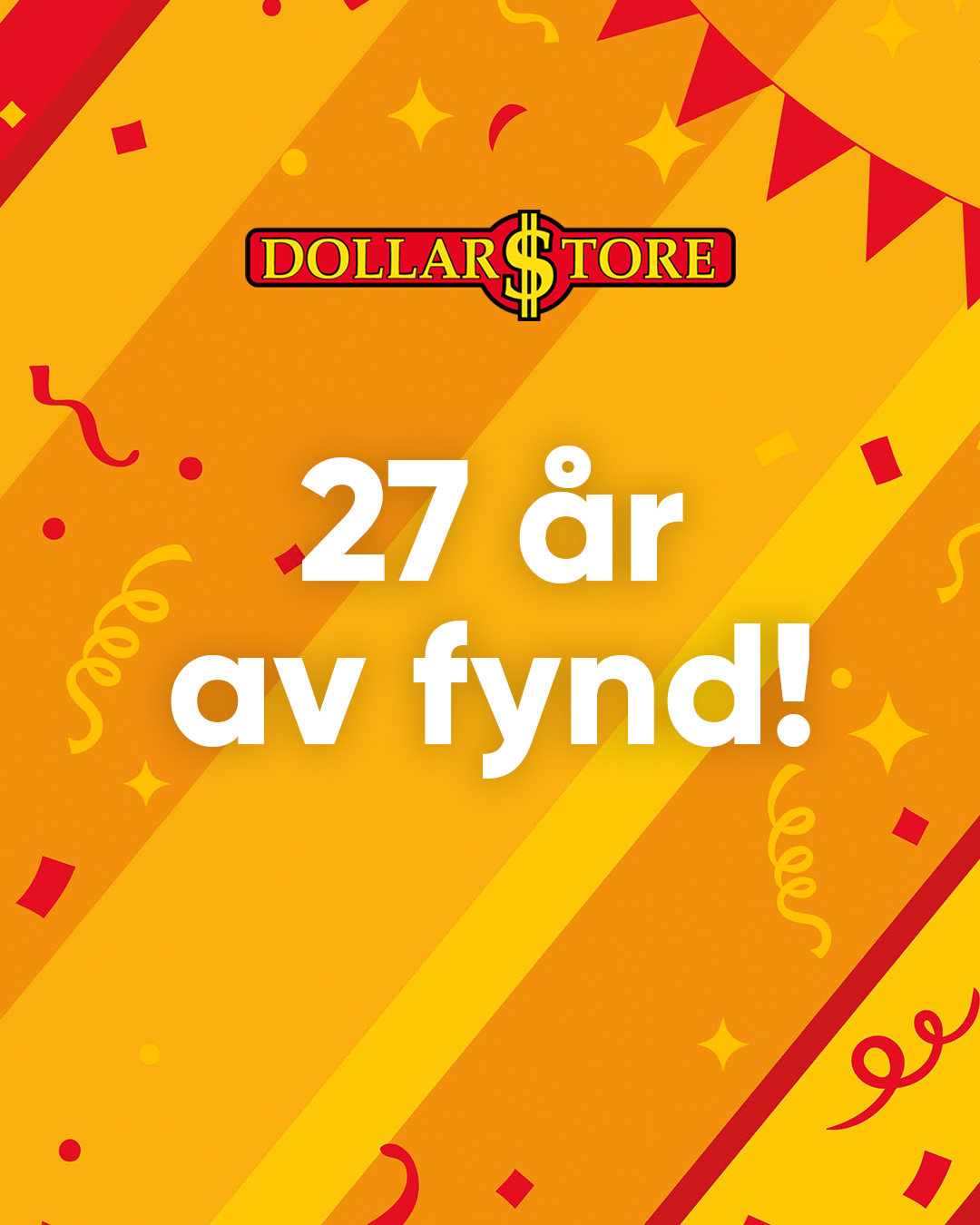 Vi fyller år! Kalasfynd till dig!
