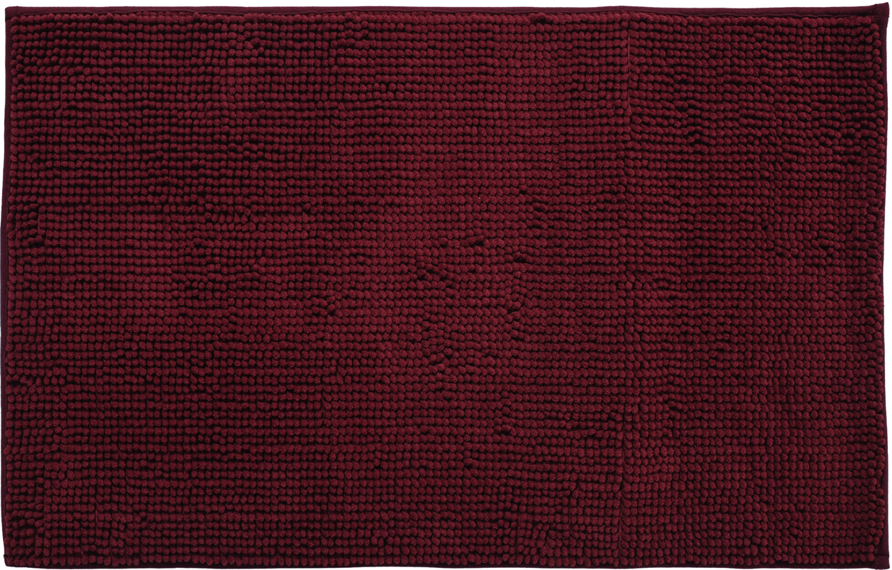 Badrumsmatta Burgundy