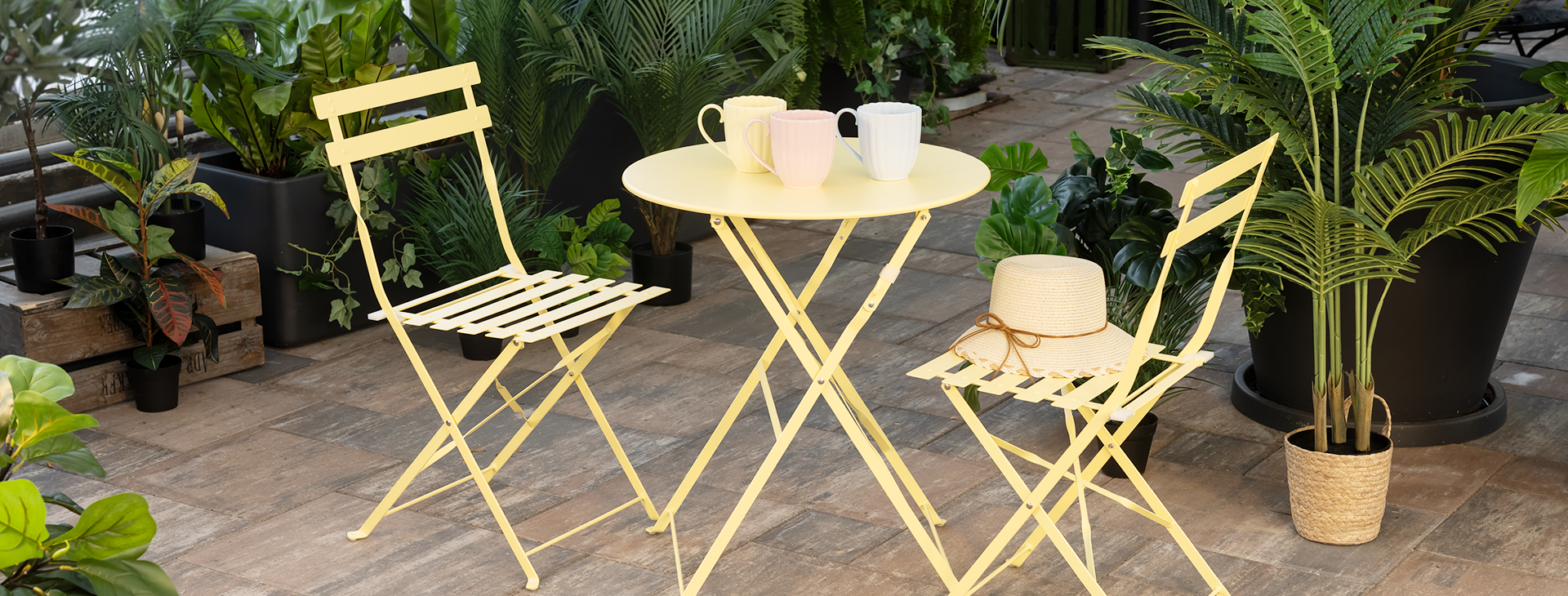 Maxa utehänget hos oss